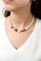 Heliophilia Silver Collar de Metal Multicolor
